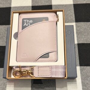 Andar Pink Wristlet Clutch